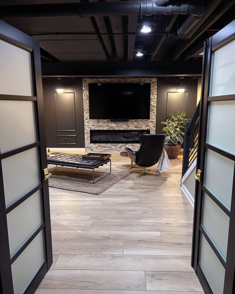 Basement renovation
