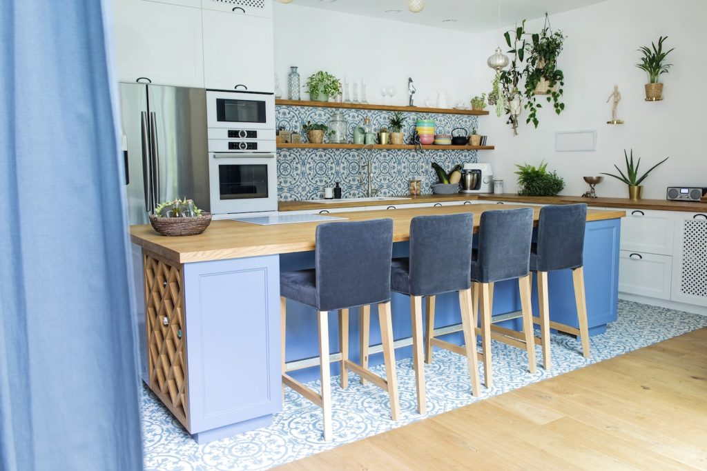 Remodeled kitchen