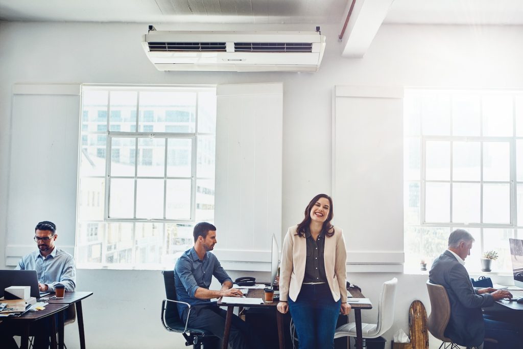 Great ventilation is a must for every corporate office.