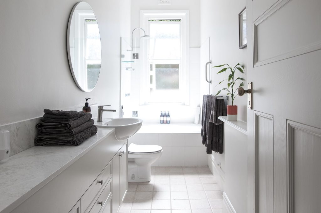 A small bathroom renovation could brighten up your space.